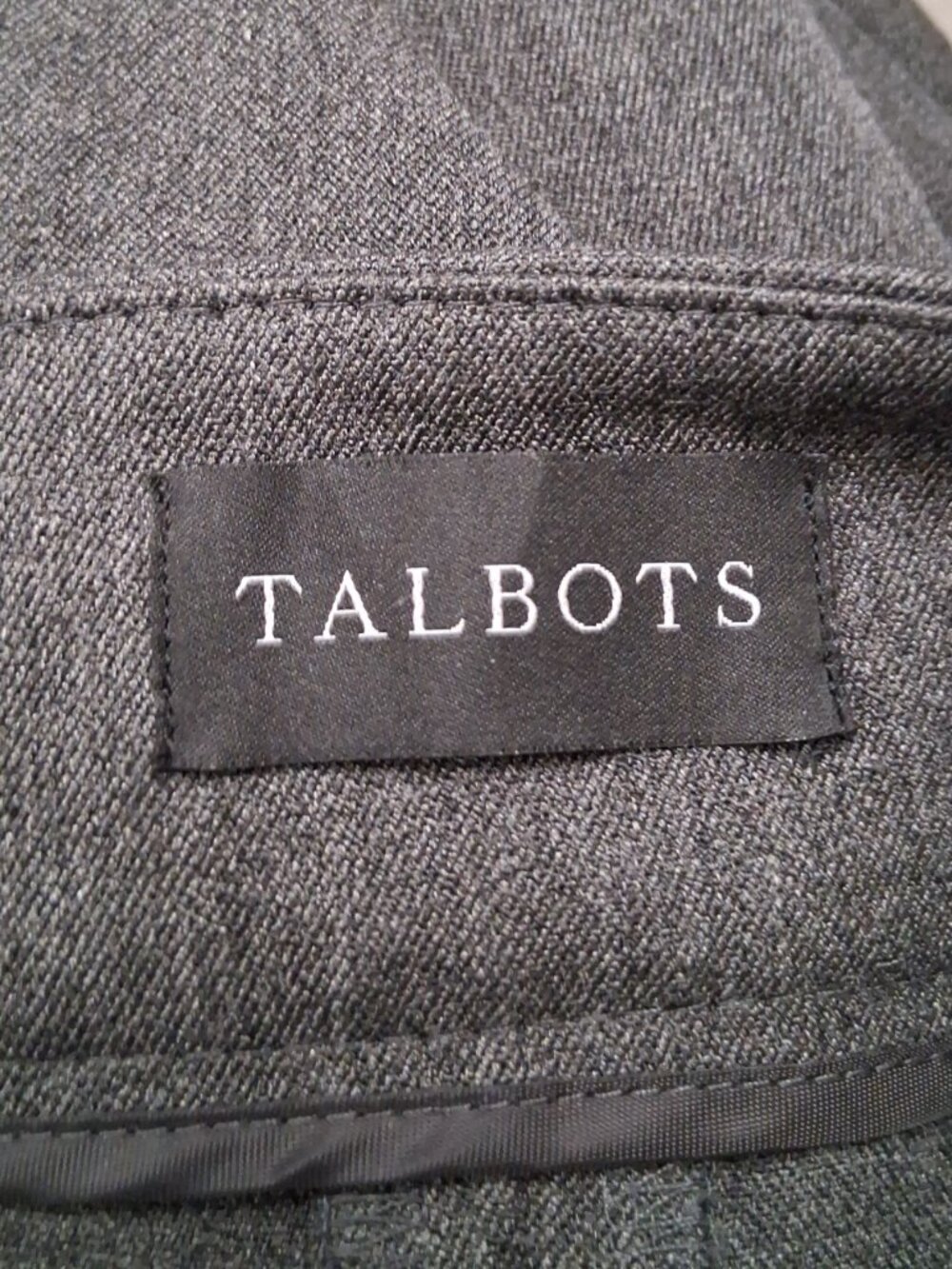 Talbots Women's Refined Bi-Stretch Pant Grey - Picture 7 of 8